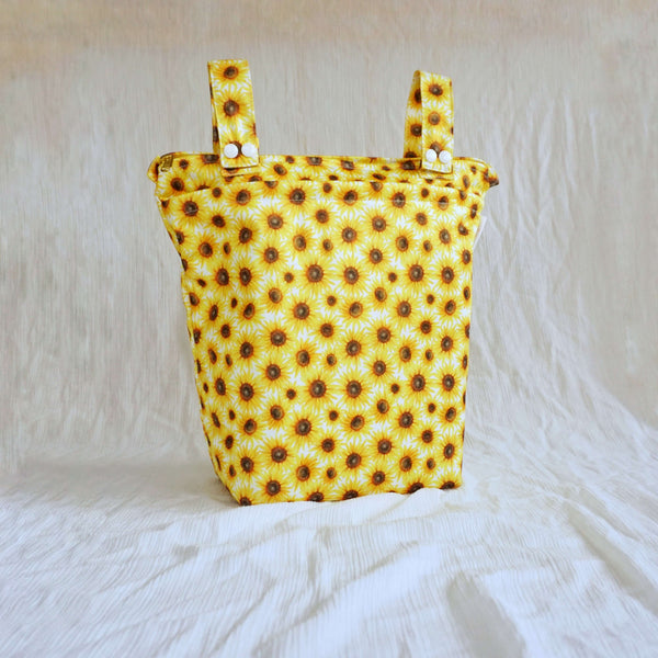 Large Wet Bag - Sunflower