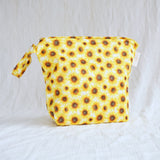 Small Wet Bag - Sunflower