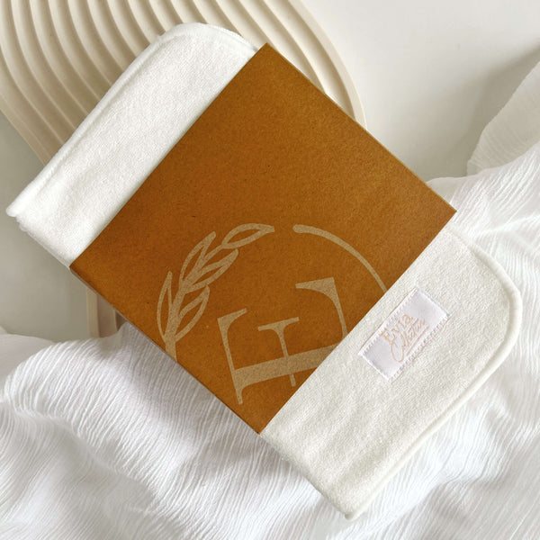 Reusable Bamboo Terry Cloth Wipes (10pk)